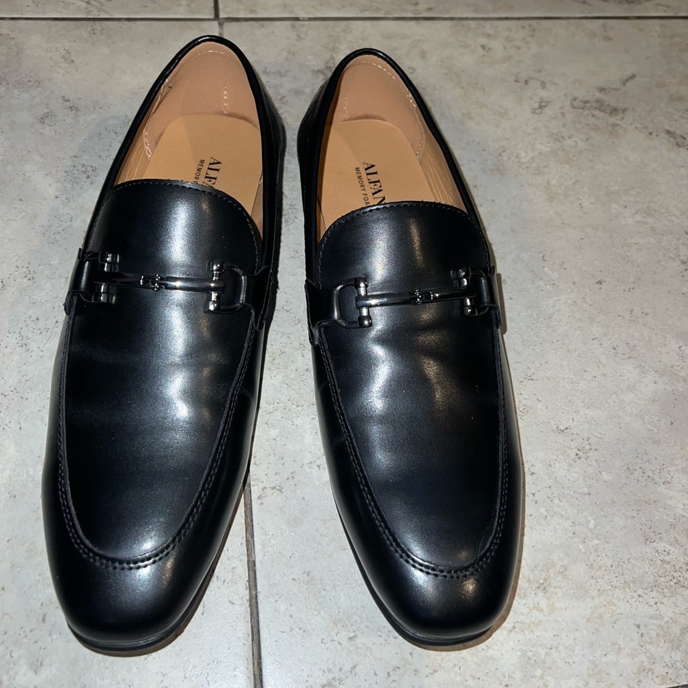 Black Alfani loafers